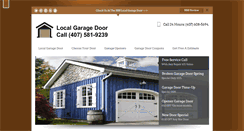 Desktop Screenshot of localgaragedoor.org